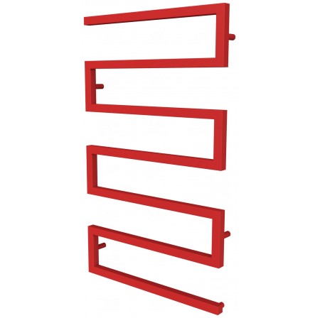 Рушникосушка Ultra 6 червона RAL3020 змійка 1030x600, red