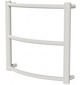 Рушникосушка Classic 3 біла RAL9016 драбинка 400x432, white