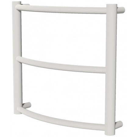 Рушникосушка Classic 3 біла RAL9016 драбинка 400x432, white
