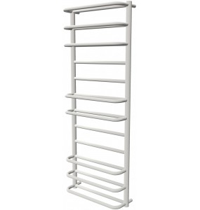 Біла рушникосушка Comfort 12 RAL9016 драбинка 1250x482, white