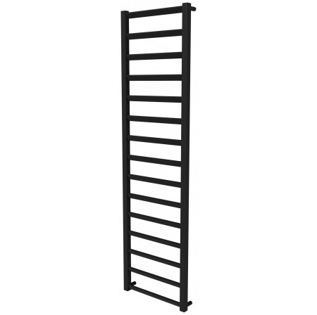 Рушникосушка Slide 15 чорна RAL9005 драбинка 1550x430, black