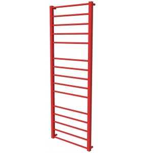 Червона сушарка для рушників Sonnet 15 RAL3020 драбинка 1450x530, red