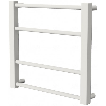 Біла сушка для рушників Sonnet 4 RAL9016 драбинка 400x430, white