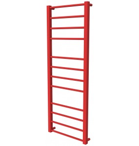 Червона рушникосушка Sonnet 11 RAL3020 драбинка 1150x430, red