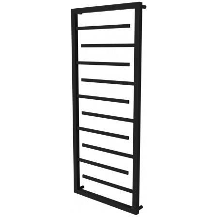 Чорна рушникосушка Prestige 10 RAL9005 драбинка 1150x530, black