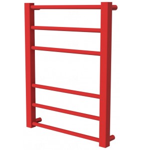 Сушка для рушників Sonnet 6 червона RAL3020 драбинка 550x430, red