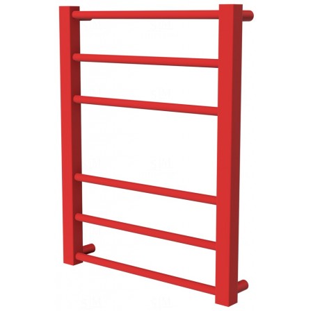 Сушка для рушників Sonnet 6 червона RAL3020 драбинка 550x430, red