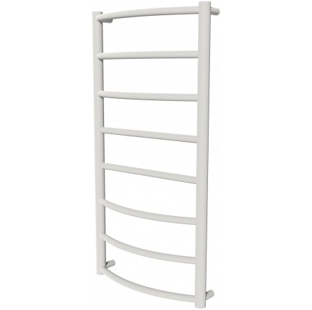 Біла рушникосушилка Classic 8 RAL9016 драбинка 850x432, white