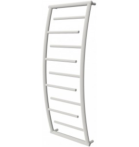 Біла сушарка для рушників Atlantica 9 RAL9016 драбинка 1050x432, white