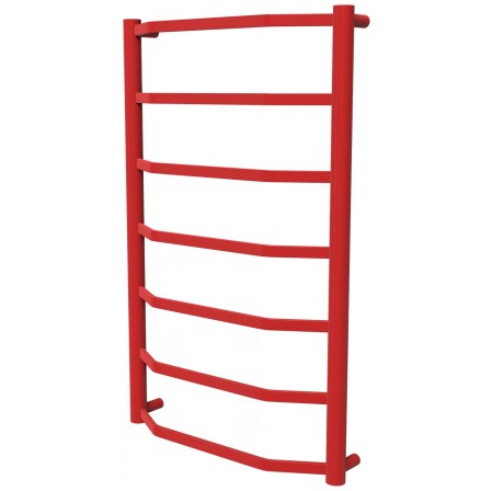 Сушарка для рушників Luxe 7 червона RAL3020 драбинка 750x482, red