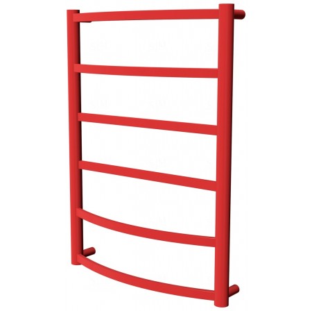 Рушникосушка Elite 6 червона RAL3020 драбинка 650x482, red
