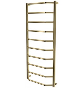 Рушникосушка Standart 10 золото драбинка 1050x482, gold