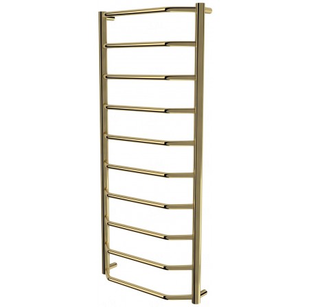 Рушникосушка Standart 10 золото драбинка 1050x482, gold