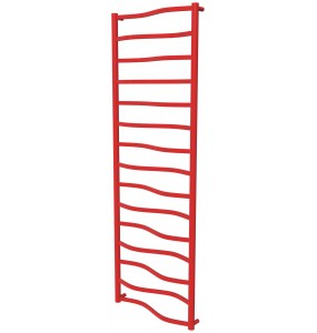 Рушникосушка Lagoon 15 червона RAL3020 драбинка 1550x532, red
