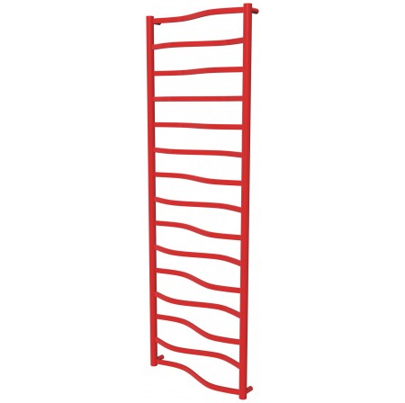 Рушникосушка Lagoon 15 червона RAL3020 драбинка 1550x532, red