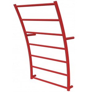 Рушникосушка Wave 7 червона RAL3020 драбинка 740x475, red