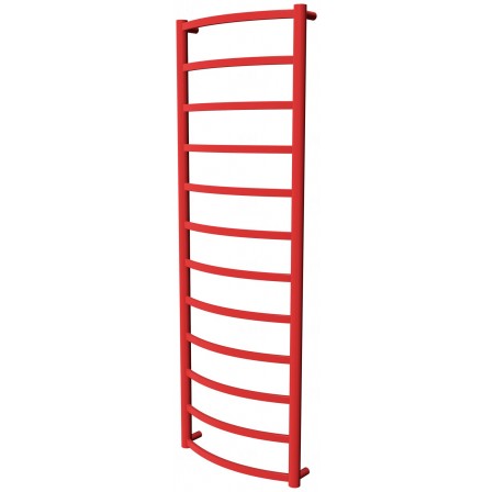 Сушарка для рушників Elite 12 червона RAL3020 драбинка 1250x432, red