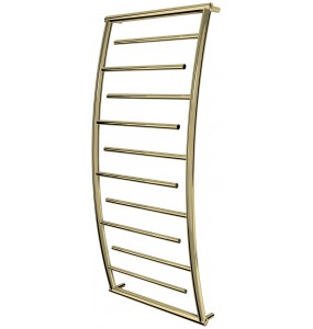 Рушникосушка Atlantica 10 золото драбинка 1150x532, gold
