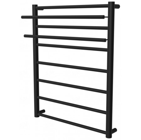 Чорна рушникосушилка Elegant 7 RAL9005 драбинка 750x532, black