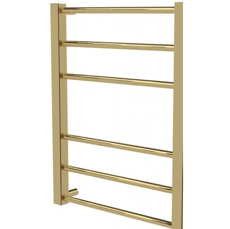 Золота сушка для рушників Sonnet 6 драбинка 550x430, gold