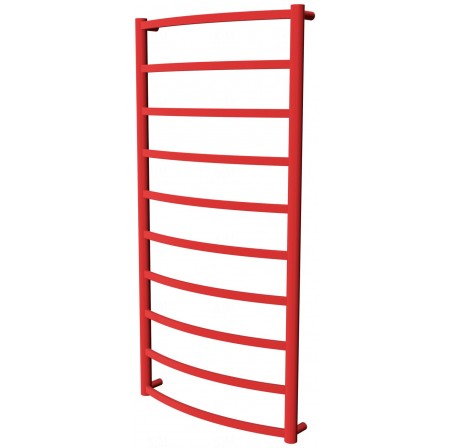 Червона рушникосушка Elite 10 RAL3020 драбинка 1050x532, red