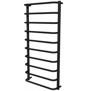 Рушникосушилка Modern 10 чорна RAL9005 драбинка 1050x532, black