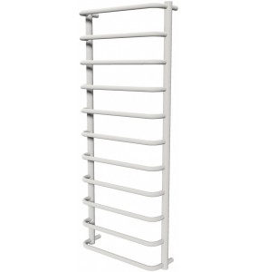 Біла рушникосушка Modern 11 RAL9016 драбинка 1150x482, white