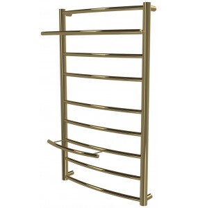 Рушникосушка Safo 9 золото драбинка 800x482, gold