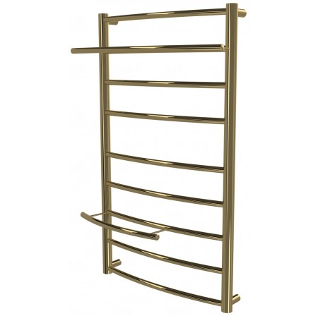 Рушникосушка Safo 9 золото драбинка 800x482, gold