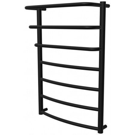 Чорна рушникосушка Grosse 7 RAL9005 драбинка 750x532, black