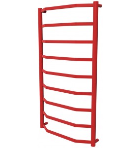 Сушарка для рушників Luxe 9 червона RAL3020 драбинка 950x532, red