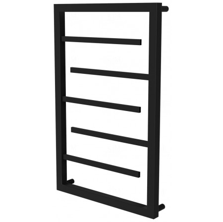Сушка для рушників Prestige 5 чорна RAL9005 драбинка 650x480, black