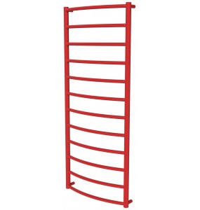 Рушникосушка Classic 12 червона RAL3020 драбинка 1250x532, red