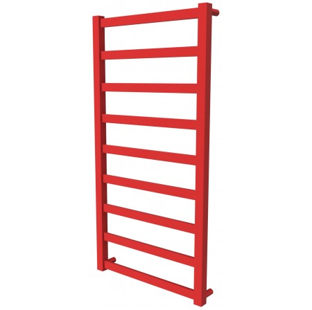 Сушка для рушників Extra 9 червона RAL3020 драбинка 950x480, red