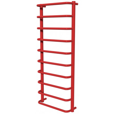 Рушникосушилка Modern 10 червона RAL3020 драбинка 1050x432, red