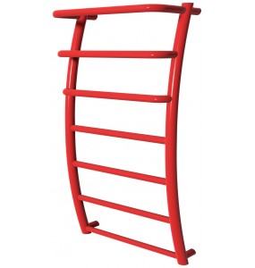 Рушникосушка Breeze 7 червона RAL3020 драбинка 750x432, red