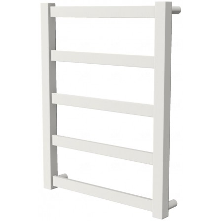 Біла рушникосушка Extra 5 RAL9016 драбинка 550x430, white