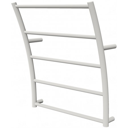 Біла рушникосушка Wave 5 RAL9016 драбинка 540x475, white