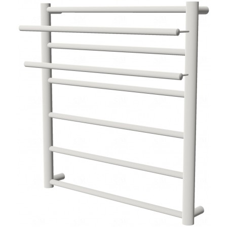 Біла рушникосушка Elegant 6 RAL9016 драбинка 650x532, white