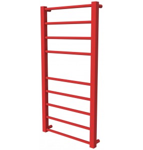 Сушарка для рушників Sonnet 9 червона RAL3020 драбинка 850x430, red