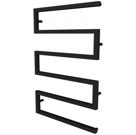 Рушникосушка Ultra 5 чорна RAL9005 змійка 930x600, black