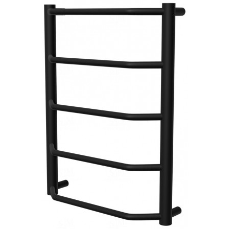 Сушарка для рушників Standart 5 чорна RAL9005 драбинка 550x432, black