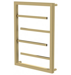 Золота рушникосушка Prestige 4 драбинка 550x480, gold