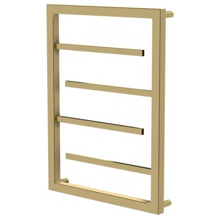 Золота рушникосушка Prestige 4 драбинка 550x480, gold