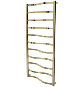 Рушникосушка Lagoon 11 золото драбинка 1150x532, gold