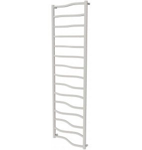 Біла сушарка для рушників Lagoon 15 RAL9016 драбинка 1550x482, white