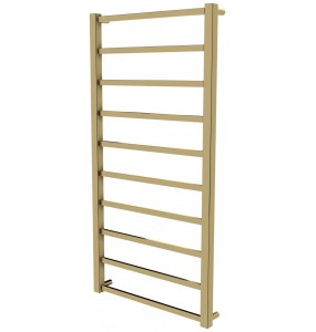 Золота сушарка для рушників Quatro 10 драбинка 1050x530, gold