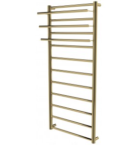 Золота рушникосушилка Elegant 11 драбинка 1150x482, gold