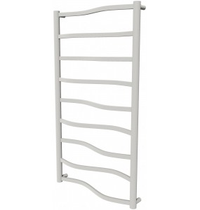 Біла рушникосушка Lagoon 9 RAL9016 драбинка 950x532, white