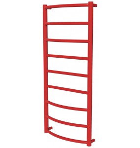 Сушарка для рушників Classic 9 червона RAL3020 драбинка 950x432, red